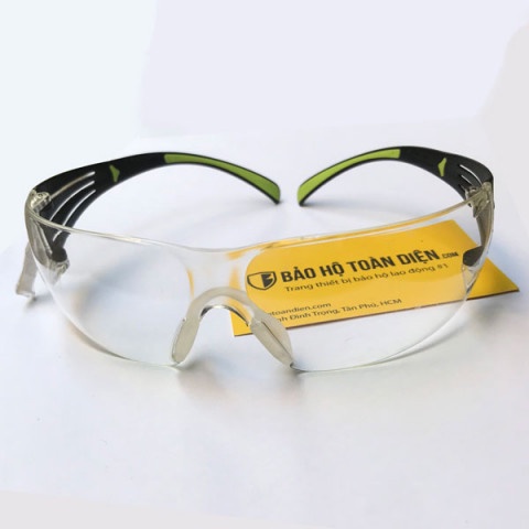 Kính bảo hộ 3M SecureFit SF401AF _ CHỐNG tia UV 99.9%, chống bụi, chống va đập, siêu nhẹ