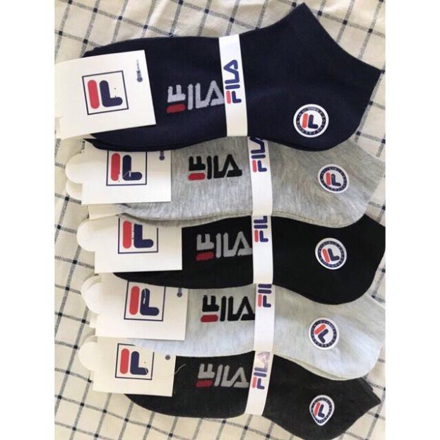 Set 10 Đôi Tất Cotton Nam Cổ Ngắn Dáng Thể Thao FL *