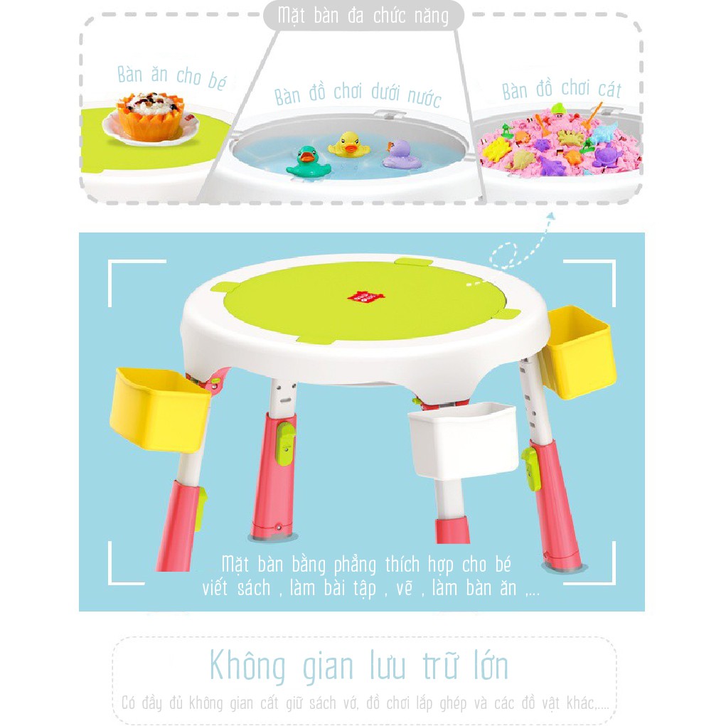 Bộ bàn ghế lắp ghép đa năng Toys house 1119-SM-001-88005