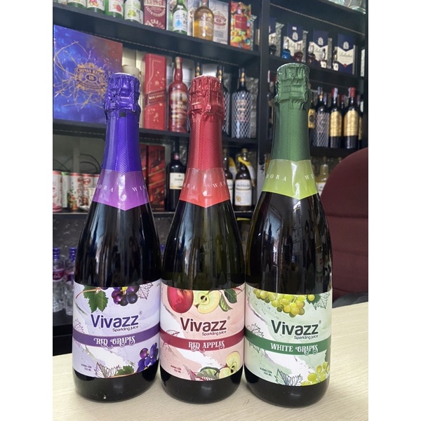 Nước Trái cây Đà Lạt VIVAZZ 750ml-Vị Táo
