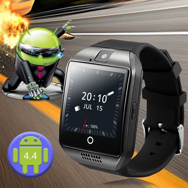 Q18 Đồng hồ thông minh Máy ảnh Hỗ trợ thẻ SIM Khe cắm Bluetooth Theo dõi tập thể dục Dành cho iPhone Android