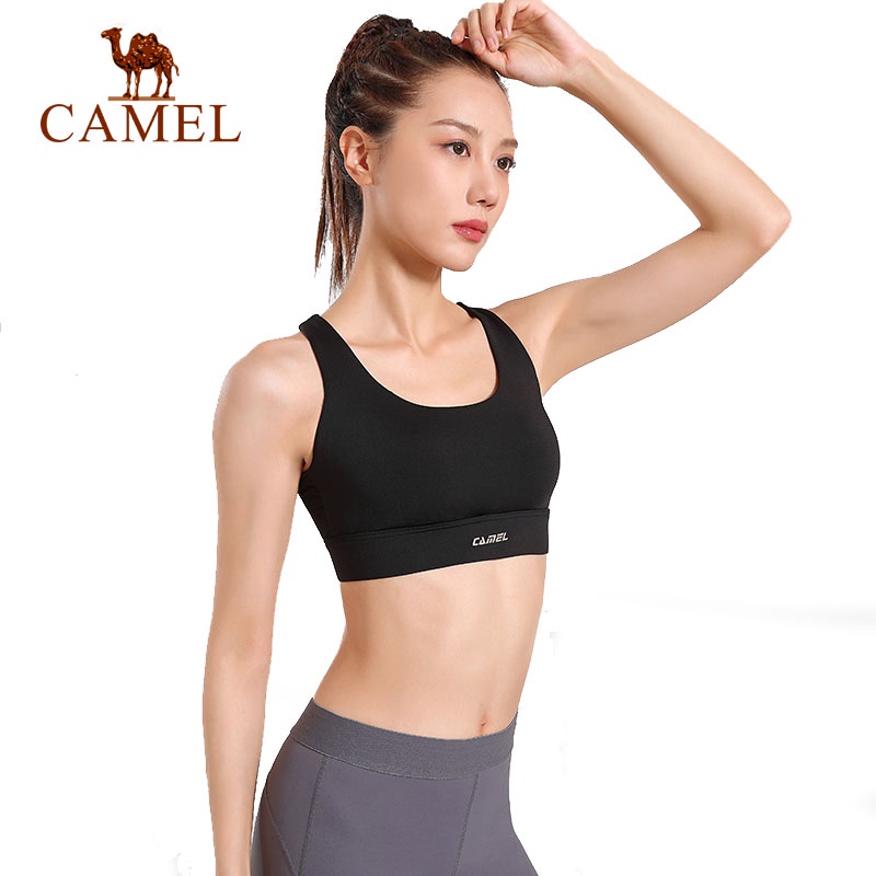 Áo ngực thể thao CAMEL không gọng chống sốc bảo vệ an toàn cho phái nữ