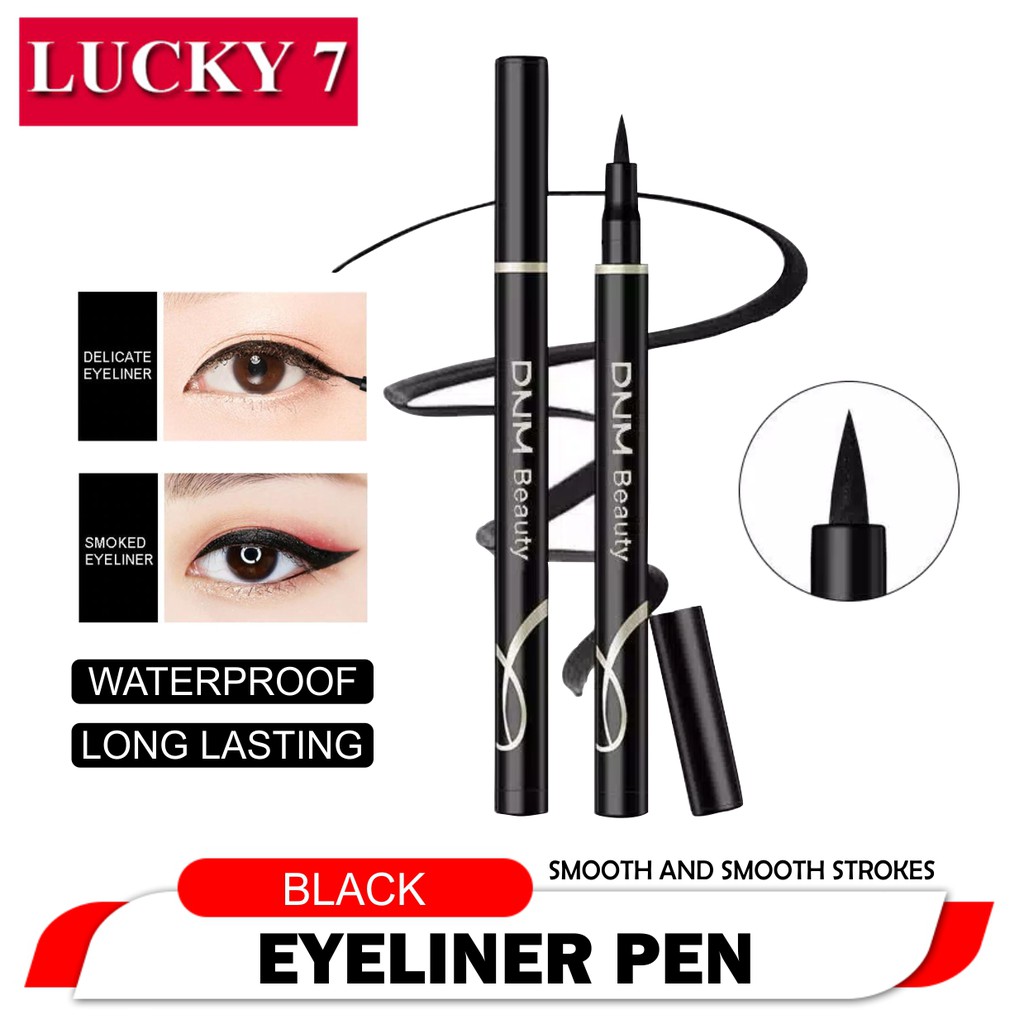 (Hàng Mới Về) Bút Kẻ Mắt Dnm Màu Đen Chống Thấm Nước Lâu Trôi