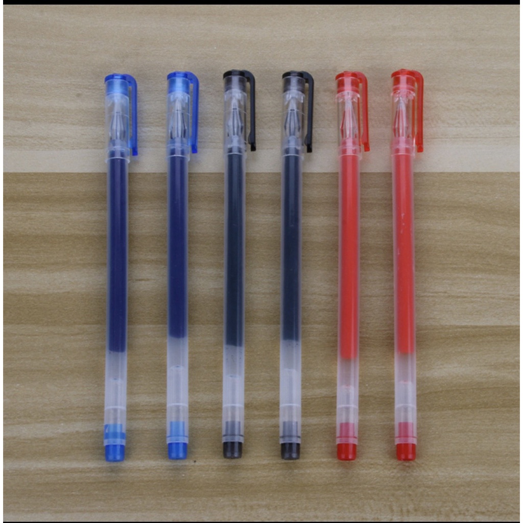 Bút gel ZUIXUA HY801 ngòi 0.38mm thiết kế kiểu kim cương màu đen/đỏ/xanh lam chất lượng vượt trội