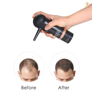 E&T 3pcs/set Hair Thickening Kit 27.5g Hair Building Fibers & Hairline Optimizer Comb & Hair Fibers 