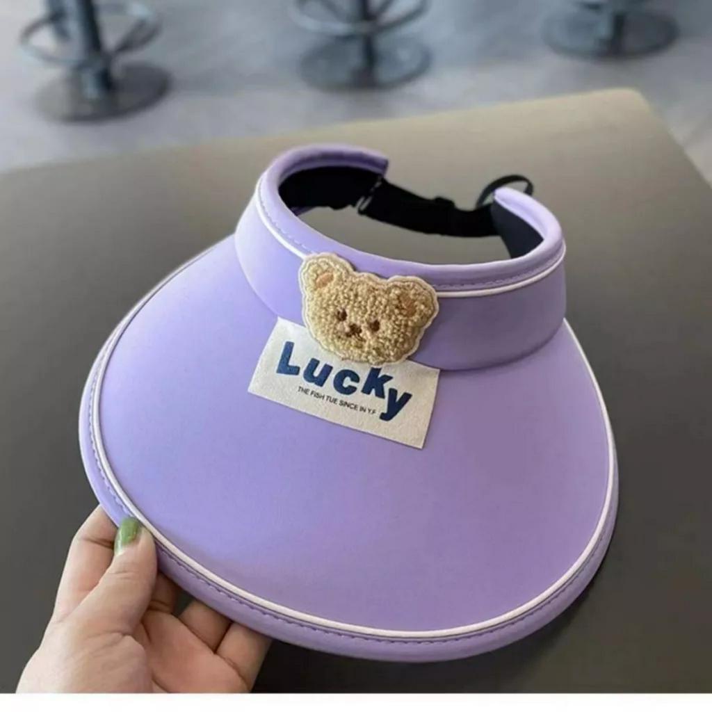 Mũ Chống Nắng LUCKY Mùa Hè Phong Cách Hàn Quốc Dễ Phối Đồ Cho Bé Yêu A.Đ