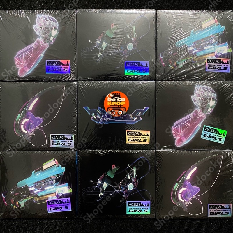 Aespa My World Poster Ver,Girls, Kwangya Real World Chọn Mem