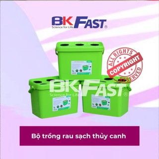 THÙNG TRỒNG RAU THỦY CANH BKFAST (Bộ 3 Thùng) - ĐH Bách Khoa Hà Nội (Gốc Sản Xuất)