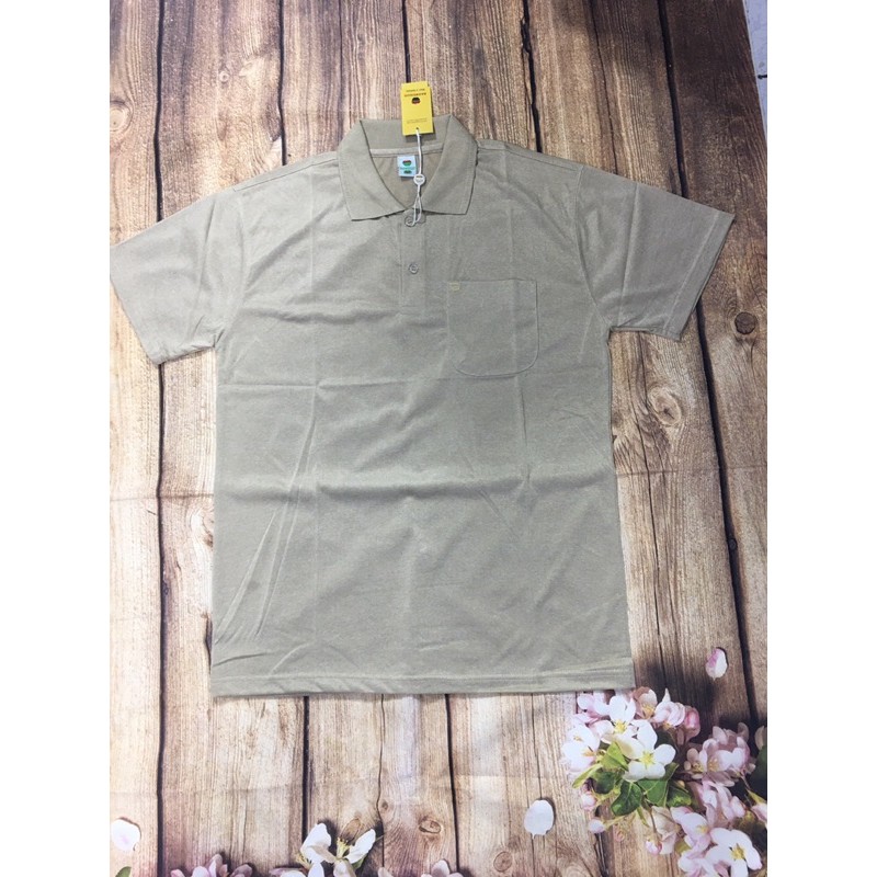 Áo thun nam trung niên có túi trái táo dưới 85kg chất mỏng mát mặc nhà