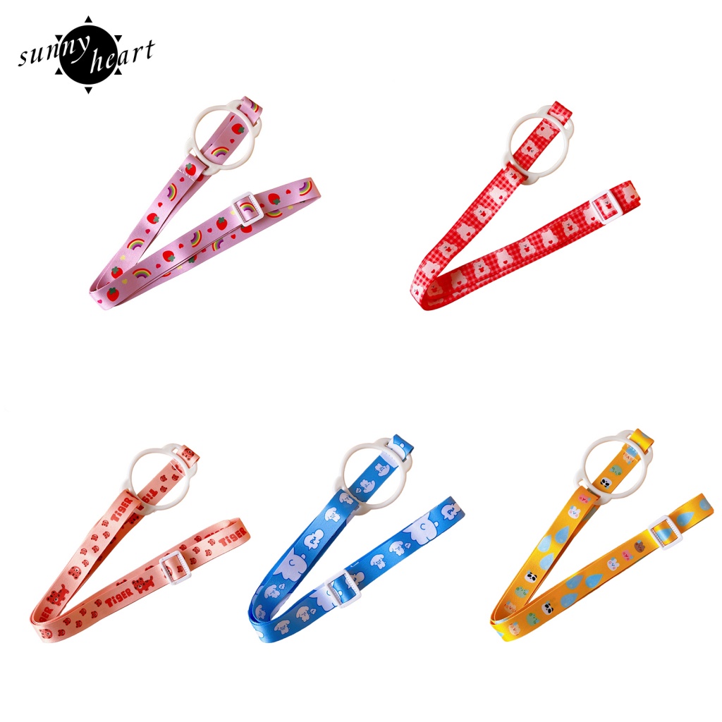 Phụ Kiện Dây Đeo Bình Nước Họa Tiết Hoạt Hình Xinh Xắn