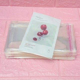 1kg Túi Opp dán mép 11x18cm (+ 4cm) - Túi nilon băng keo dán miệng