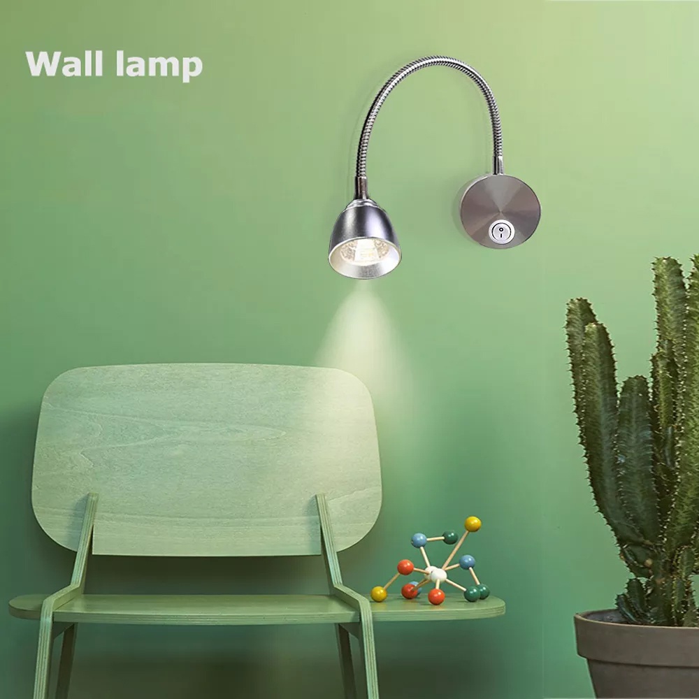 Đèn đọc sách gắn tường đầu giường BOFIT LED 5W-220V, Đèn rọi trang trí phòng ngủ, Khách sạn, Nhà hàng