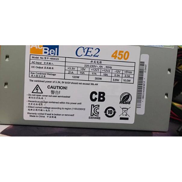 NGUỒN ACBEL CE2 450W