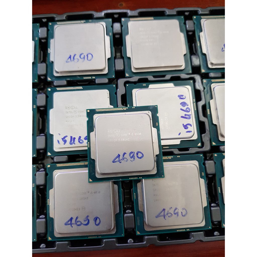 Bộ xử lý Intel Core i5-4690 tháo máy đồng bộ như mới