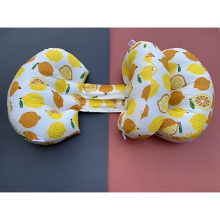 Gối bầu Gobaba + gối phụ vải cotton lụa Hàn Quốc, bông mềm mại giúp mẹ ngủ ngon con khỏe mạnh