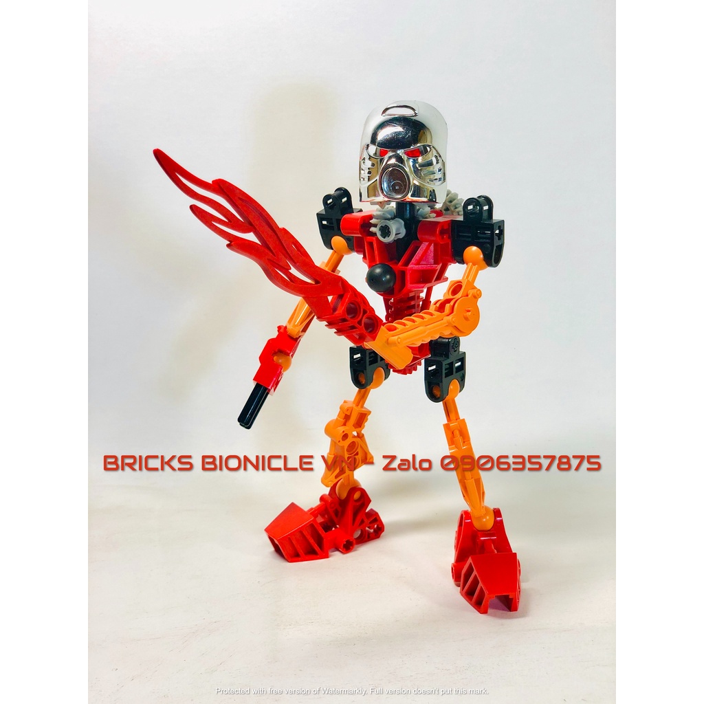 LEGO BIONICLE - ĐỒ CHƠI XẾP HÌNH LEGO BIONICLE - SLIVER CHROME MASK TOA TAHU MATA 8534