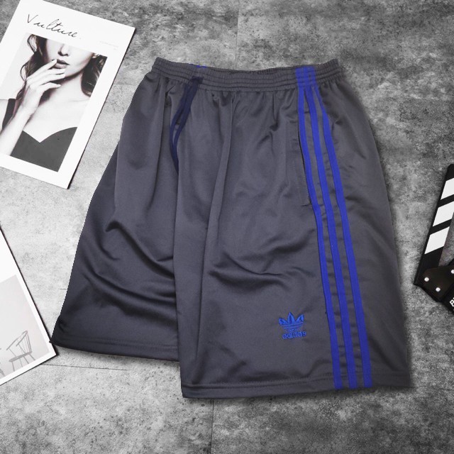 Quần Đùi Thể Thao Nam 3 Sọc Màu Cực Bền Đẹp