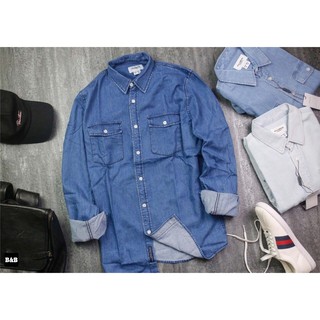 Áo Sơ Mi Denim Nam