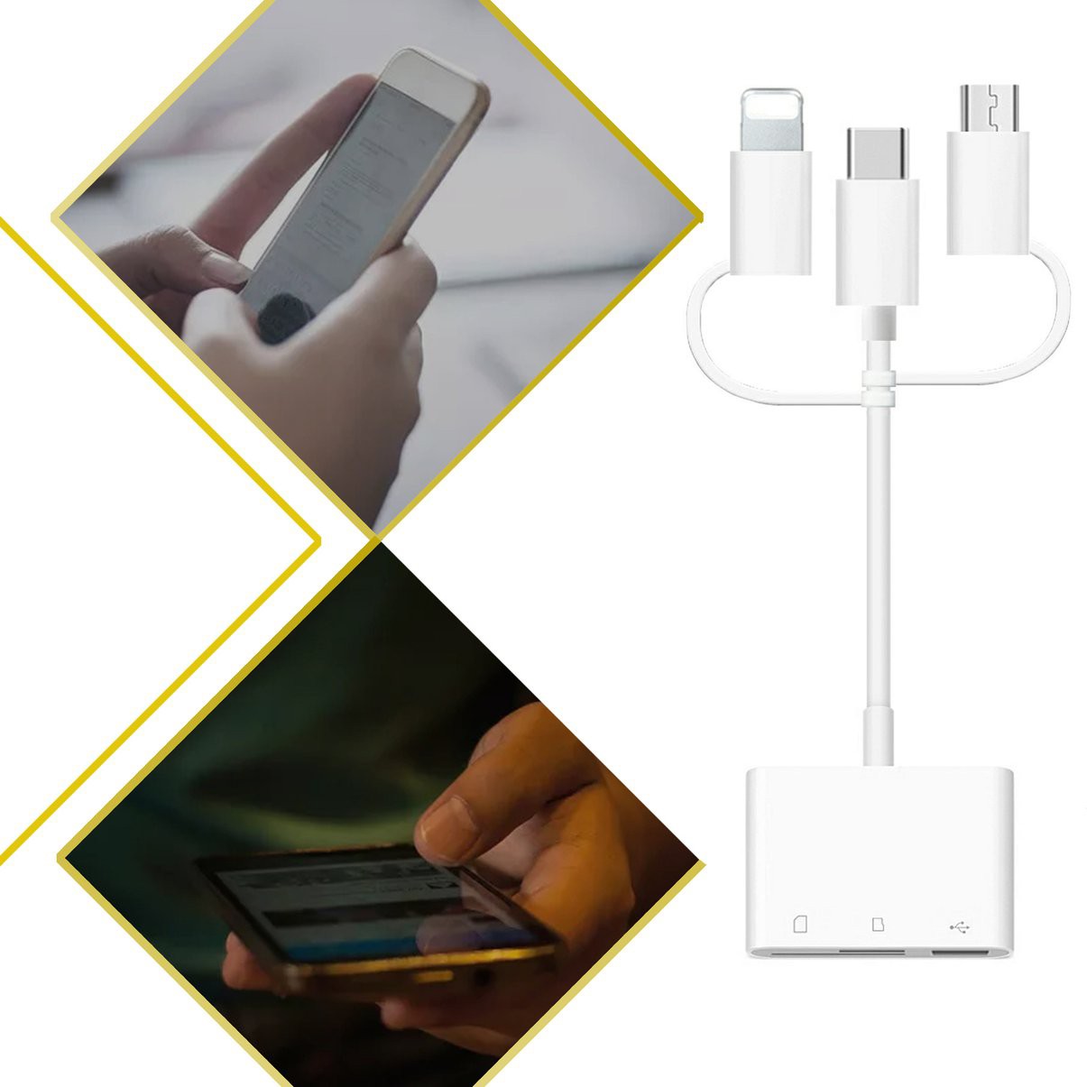 Đầu Đọc Thẻ Nhớ Đa Năng Cho Ios Và Android | BigBuy360 - bigbuy360.vn