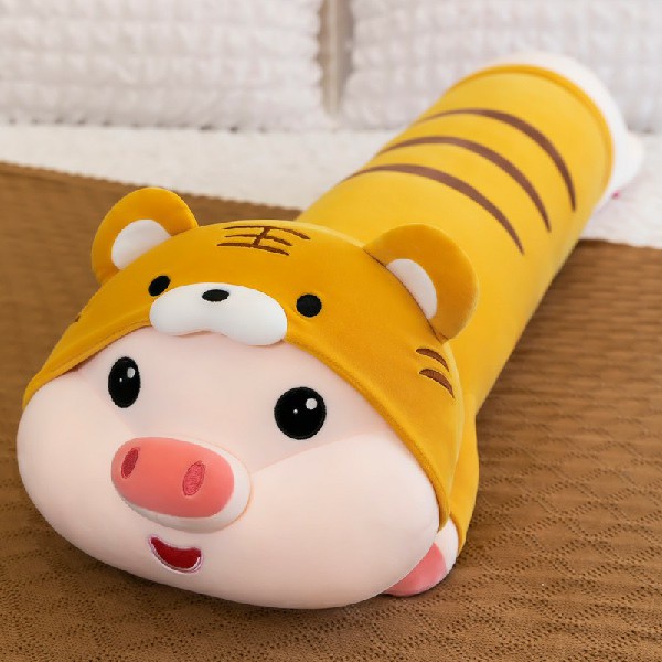 Heo cosplay áo hổ