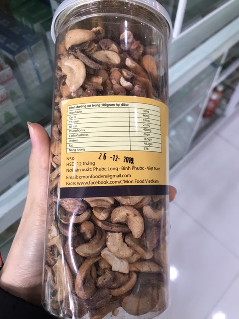 Hạt Điều Vỡ Rang Muối 500g | BigBuy360 - bigbuy360.vn