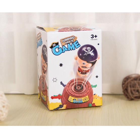 ĐỒ CHƠI ĐÂM HẢI TẶC VUI NHỘN 13CM LOẠI 16 KIẾM, TRÒ CHƠI HẢI TẶC RÚT KIẾM SIZE TRUNG, BỘ ĐỒ CHƠI ĐÂM THÙNG PHI CƯỚP BIỂN