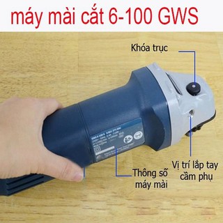Máy cắt, mài bosh gws 6-100 malaysia