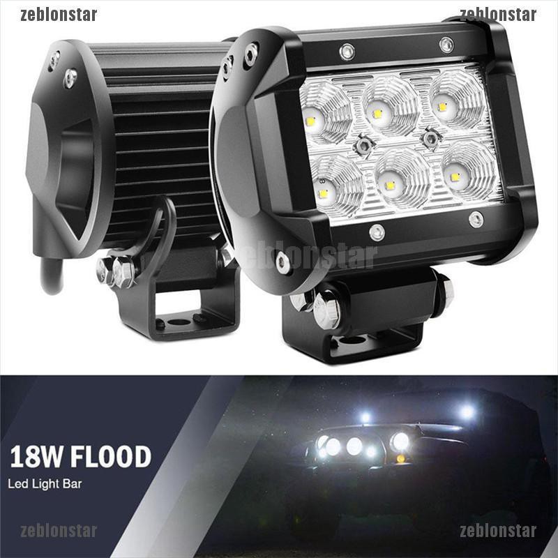 ❤Đèn LED 18W 4WD Chất Lượng Cao Dành Cho Jeep / ATV / SUV