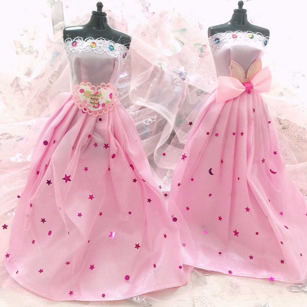 Váy Búp Bê Barbie 30cm Các Mẫu Dạ Hội