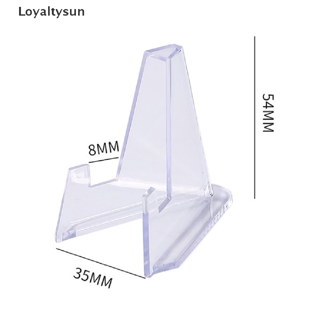 Bộ 10 Giá Trưng Bày Tiền Xu Bằng acrylic Tiện Dụng