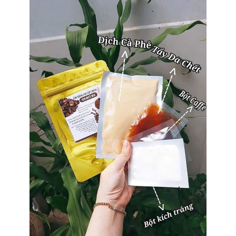 Tắm. trắng. cà phê vàng mẫu xịn xò