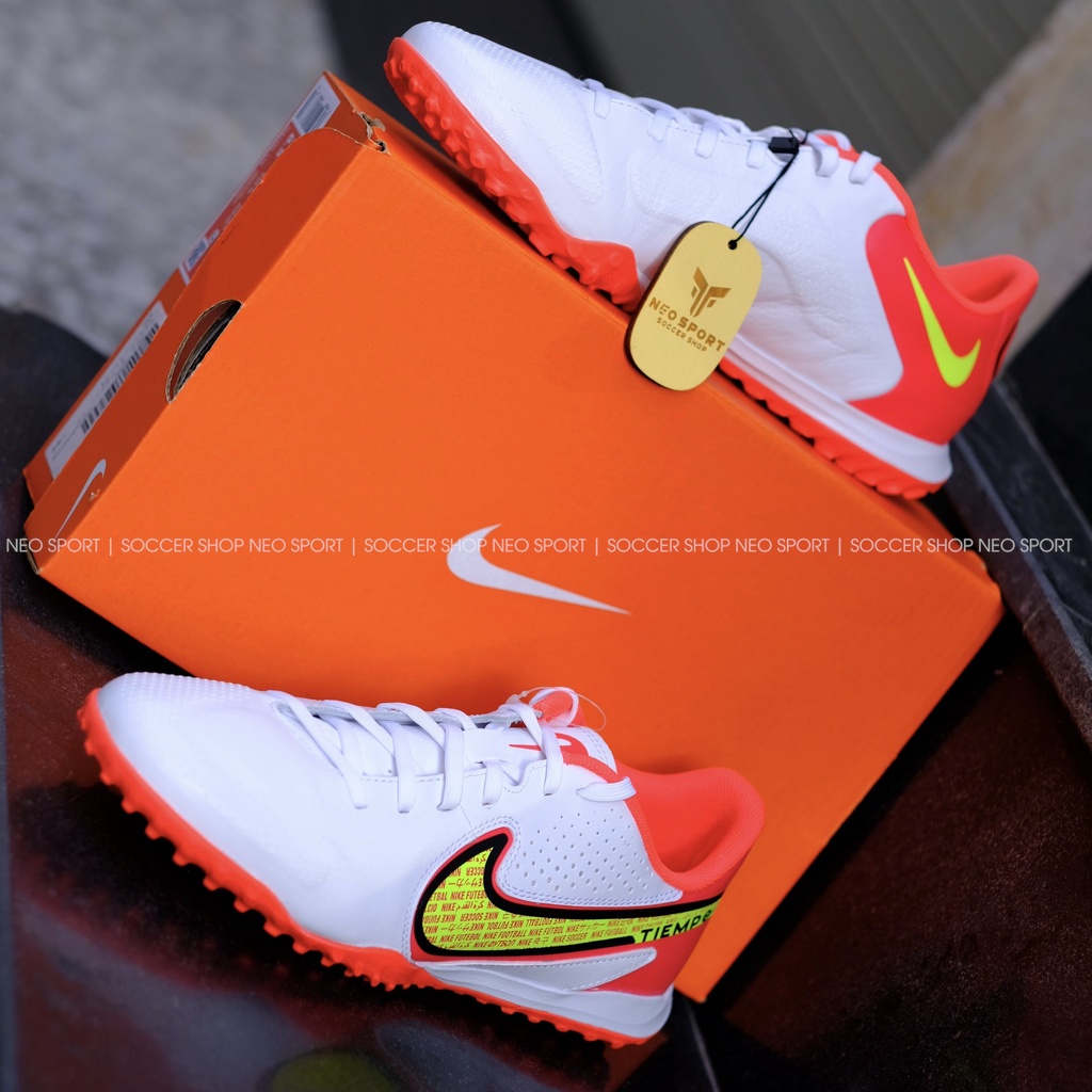 GIÀY BÓNG ĐÁ NIKE TIEMPO LEGEND 9 ACADEMY TRẮNG/ĐỎ TF