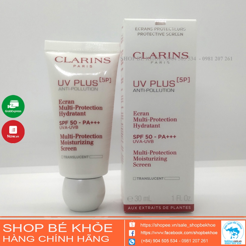 Kem chống nắng CLARINS 30ml hàng Pháp