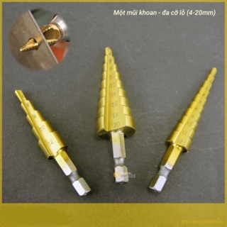 Mũi khoan 4-12mm