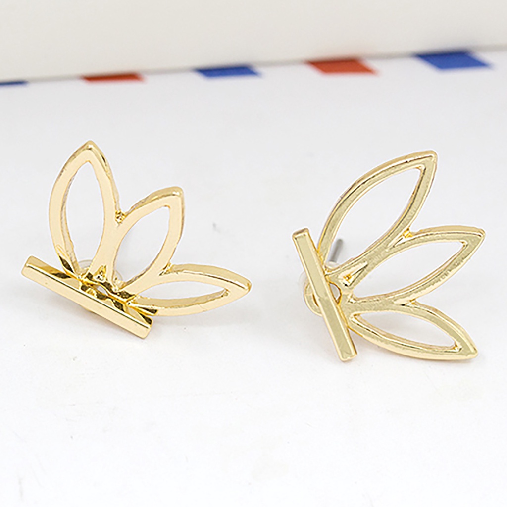 Bông tai hình hoa sen thời trang dành cho nữ