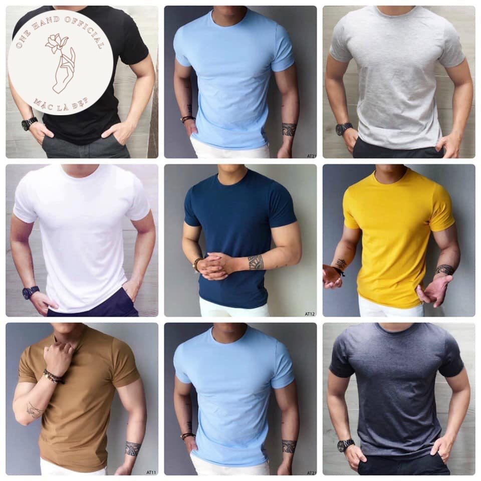 [Hàng VNXK] Áo Thun Nam Cổ Tròn - Áo Phông Nam Đẹp - Chất Đẹp Thoáng Mát - Dễ Phối Đồ. P33 | BigBuy360 - bigbuy360.vn