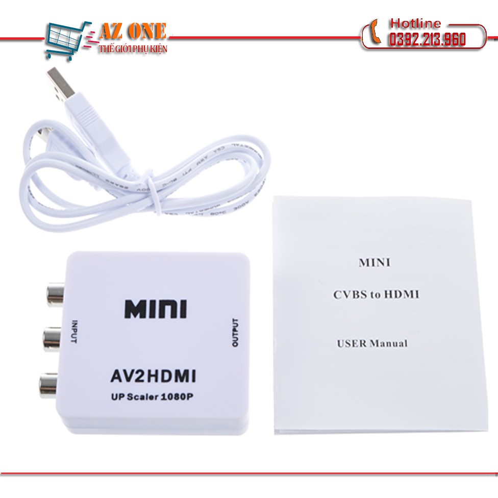 Bộ chuyển đổi tín hiệu từ AV sang HDMI Mini