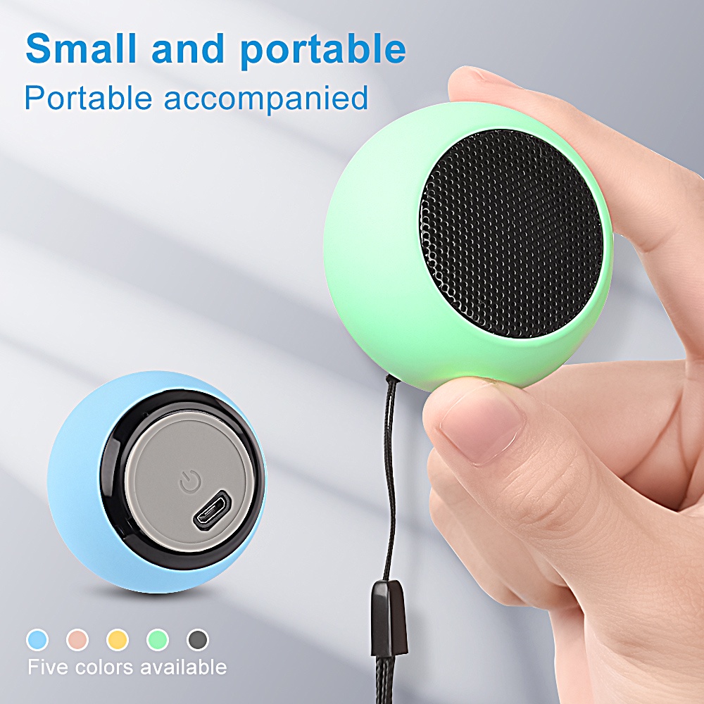 Loa Bluetooth Không Dây Nhỏ Gọn Hình Bánh Macaron