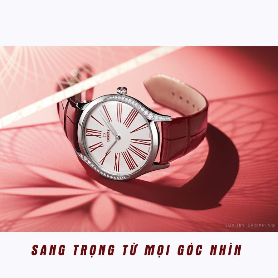 Đồng hồ Nữ LUXURY OME - Dây Da Thật Cao Cấp  - Bảo Hành 12 Tháng Toàn Quốc [HÀNG XỊN] | BigBuy360 - bigbuy360.vn