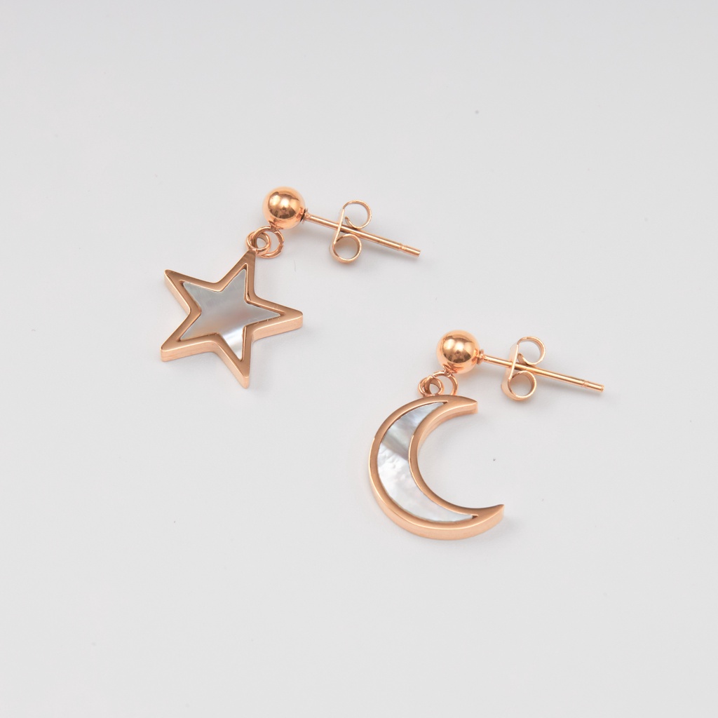 Khuyên tai nữ CDE Moon Star Earrings CDE3016.WH