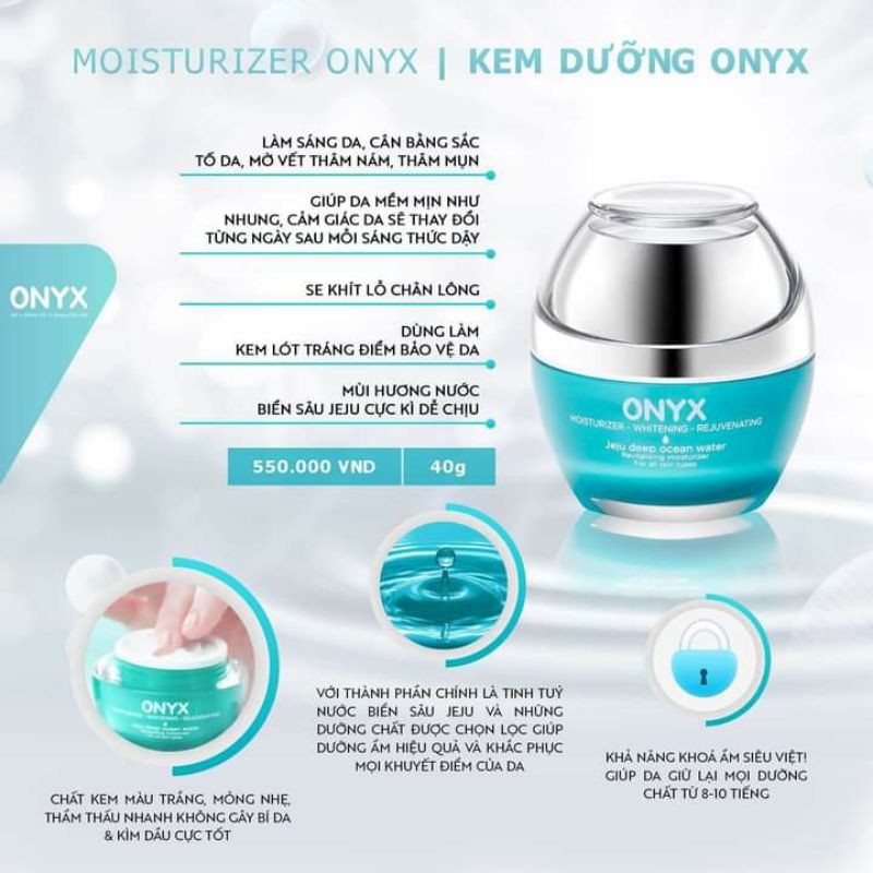 Kem dưỡng ONYX