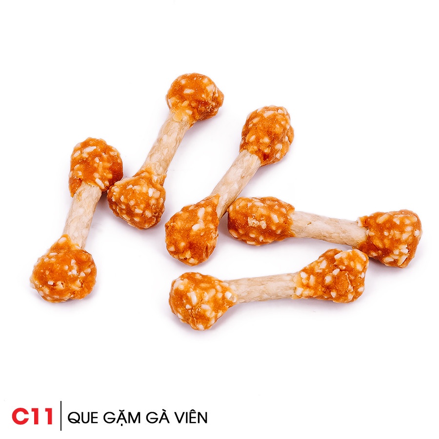 Xương gặm gà viên cho chó INU gói 100g