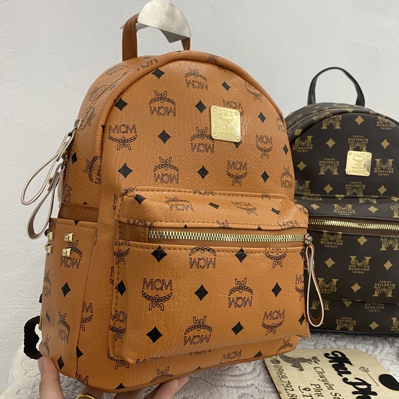 Balo MCM hàng đẹp chuẩn xịn size 32 (không hộp)