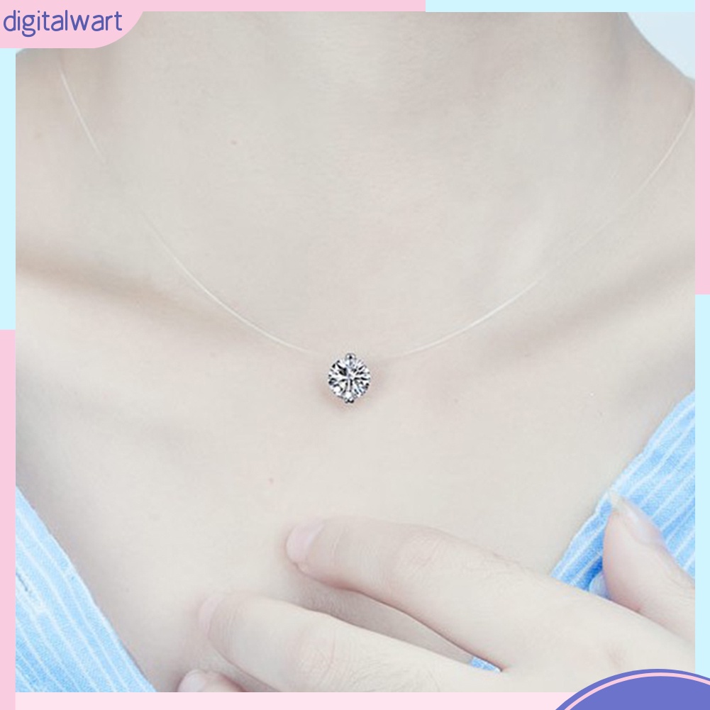 Dây Chuyền Mặt Tròn Đính Đá Thời Trang Cho Nữ