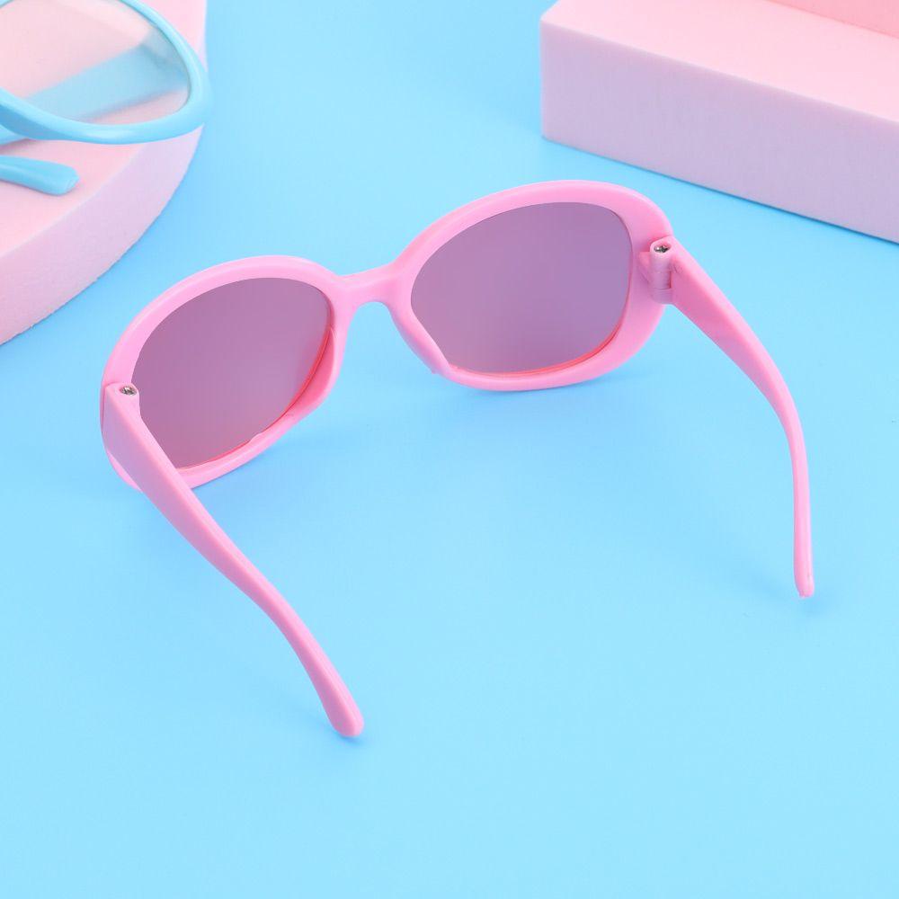 RAINBOW Mắt Kính Tròn 43Cm Thiết Kế Dễ Thương Cho Búp Bê