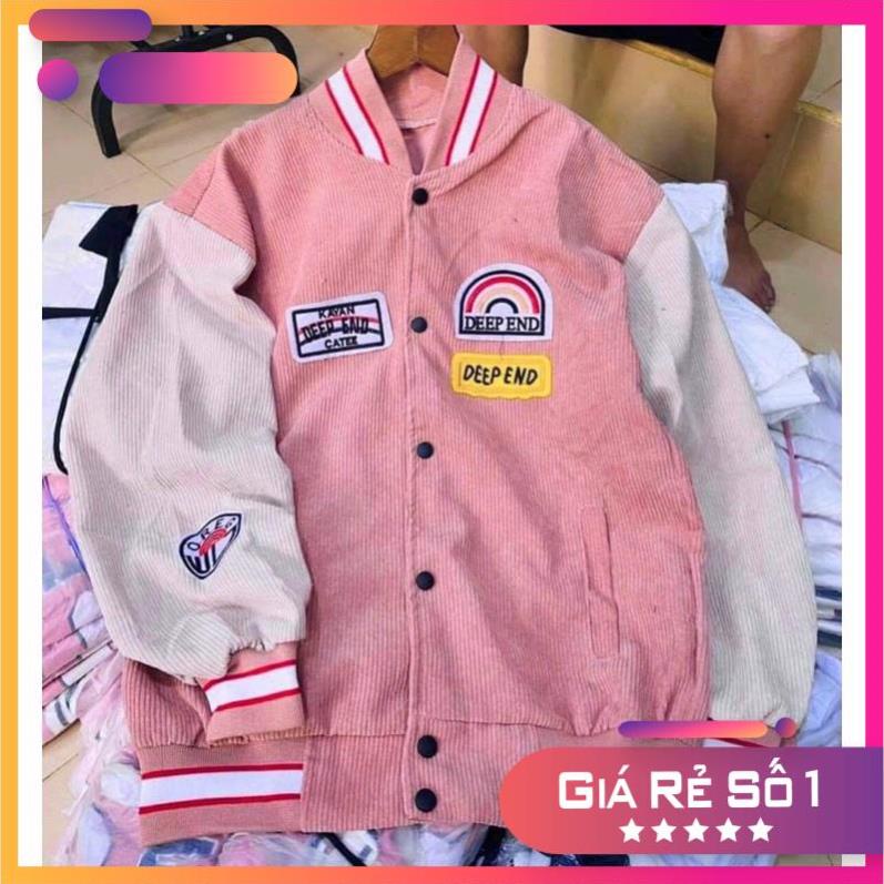 Áo khoác BOMBER nhung DH12