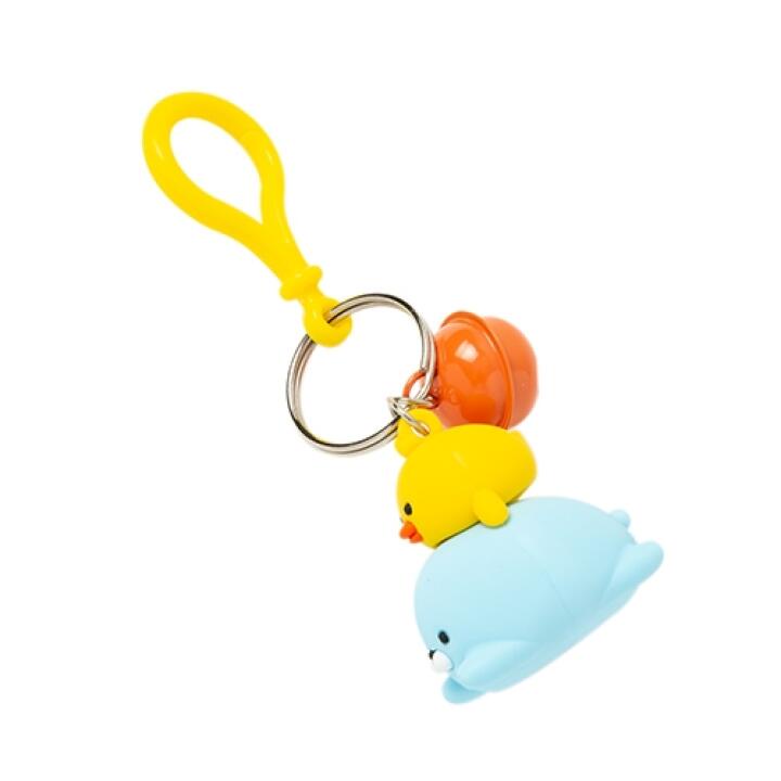 Móc Khóa ARTBOX Hàn Quốc Hình Nhân Vật Otto&amp;Iren Gắn Quả Chuông