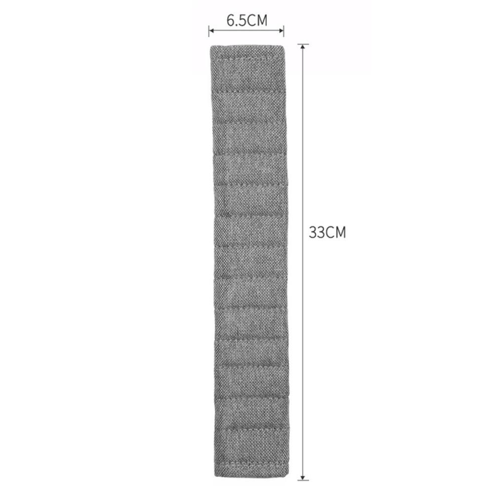 Bộ 2 Vỏ Bọc Dây Đai An Toàn Xe Hơi 33cm Bằng Vải Nhung Mềm Mại Chống Trượt Cho Người Lớn Và Trẻ Em Q4S8