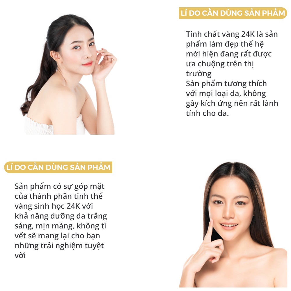 Tinh chất vàng MEDI-PEEL Luxury 24K Gold Ampoule 100ml LUVELA SR21