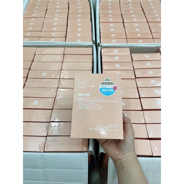 Mặt Nạ Thai nhau cừu WINE BEAUTY 1 hộp 10 miếng